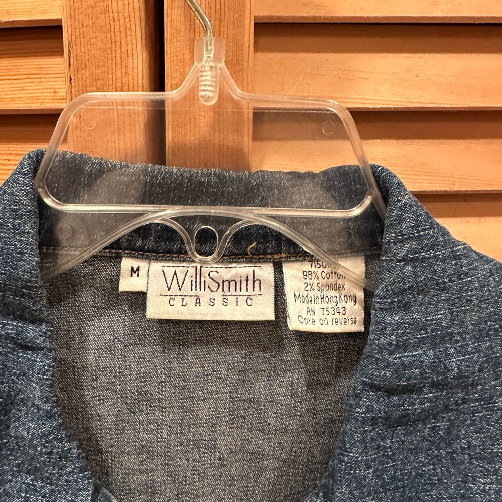 Zippered jean jacket - Picture 3 of 3